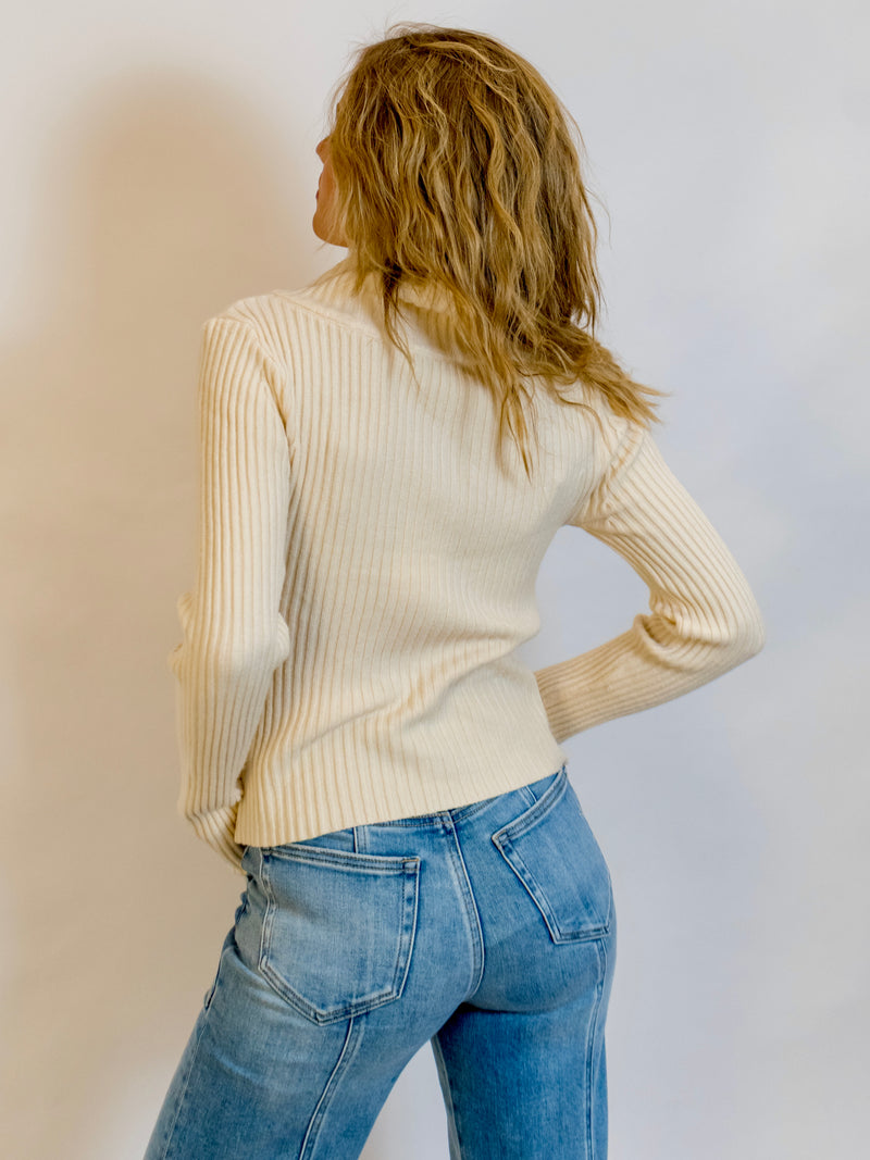 Matt Zip Up Cardigan