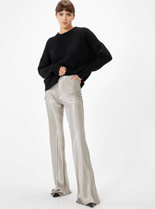 Satin Bell Grey Pants