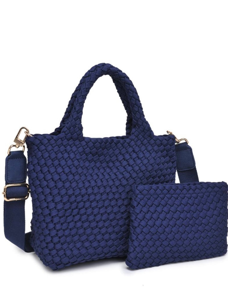 Mattea Small Navy/ Sustainable
