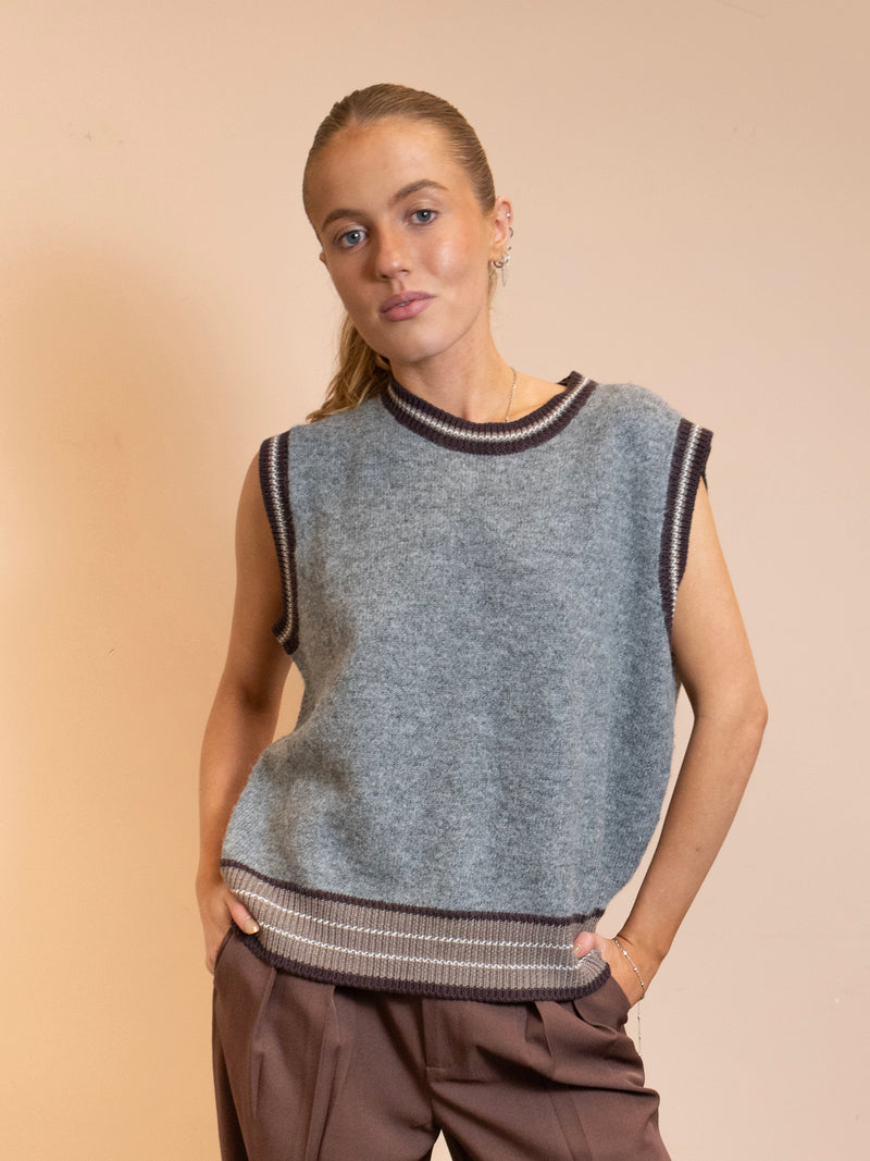 Benny Grey Vest