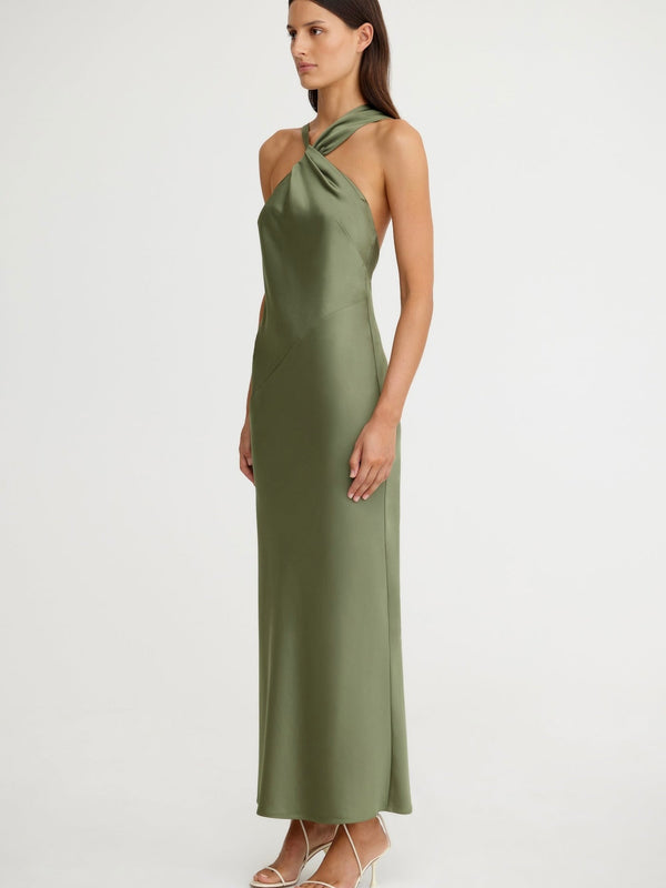 Lucile Draped Maxi Dress