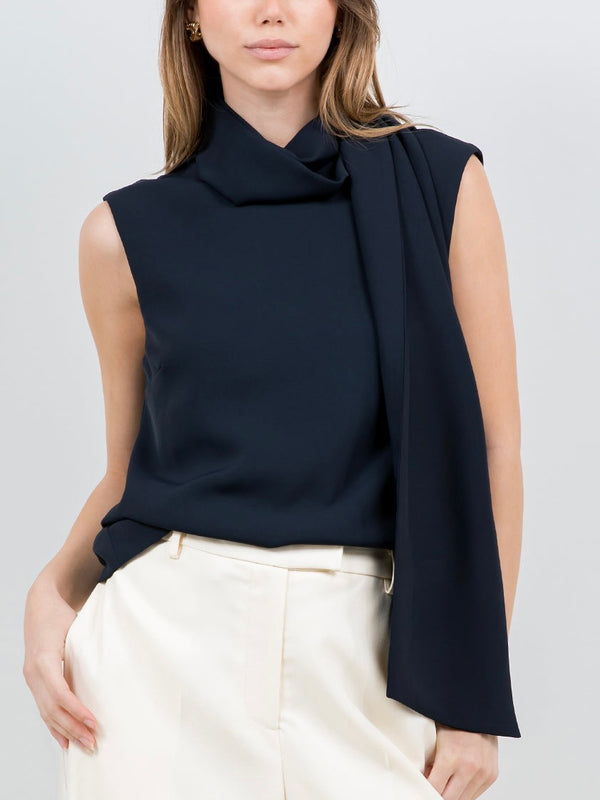 Lorenza Navy Top