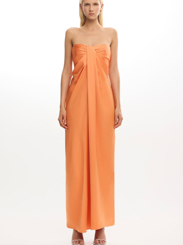 Alyssa Strapless Dress Mango