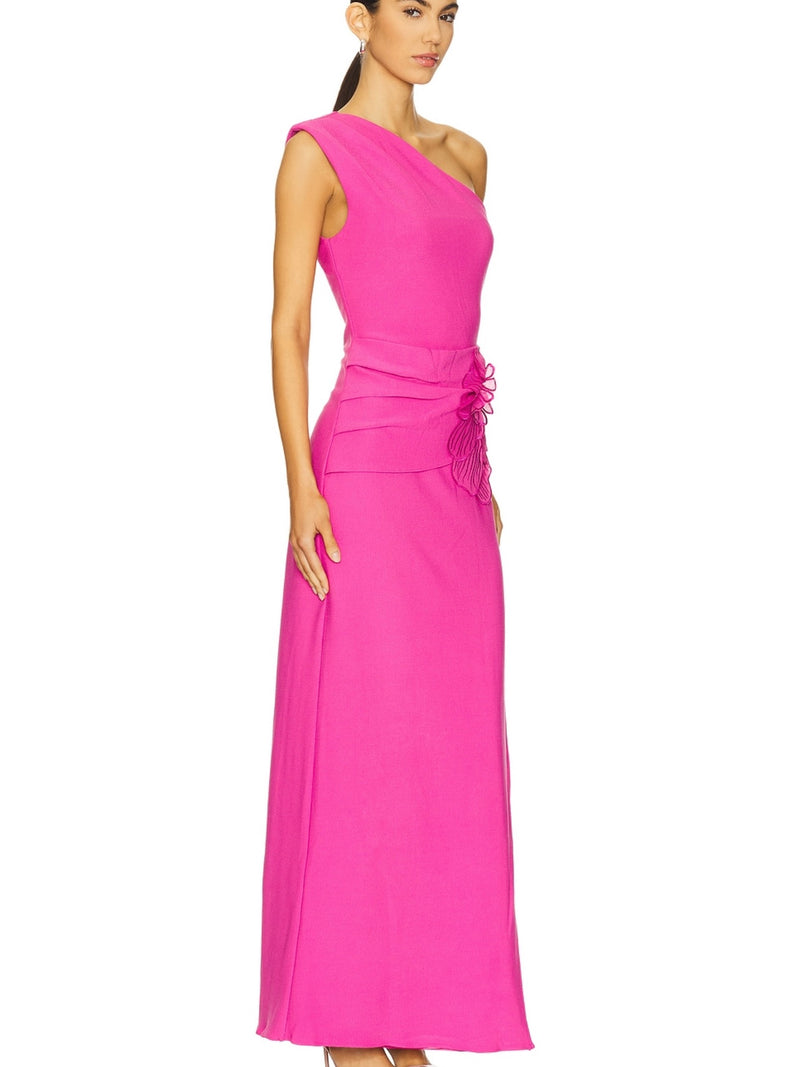 Janelle pink gown