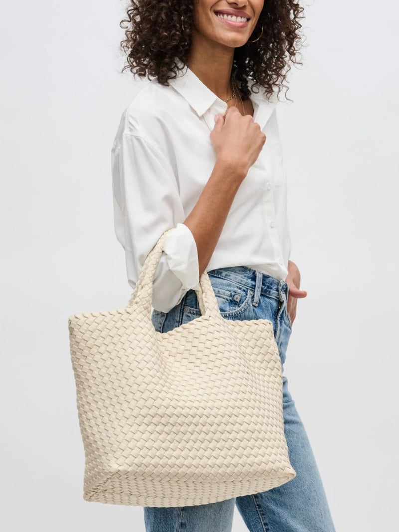 Mattea Medium Cream Bag