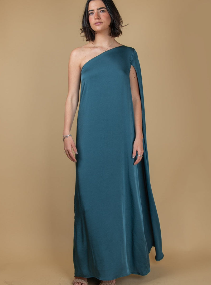 Poly Green Dress