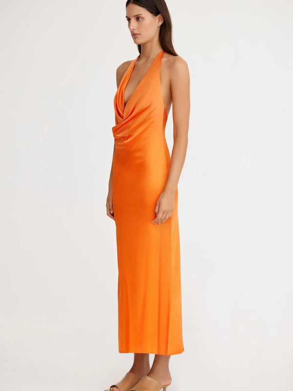 Elaina Wrap Midi Dress