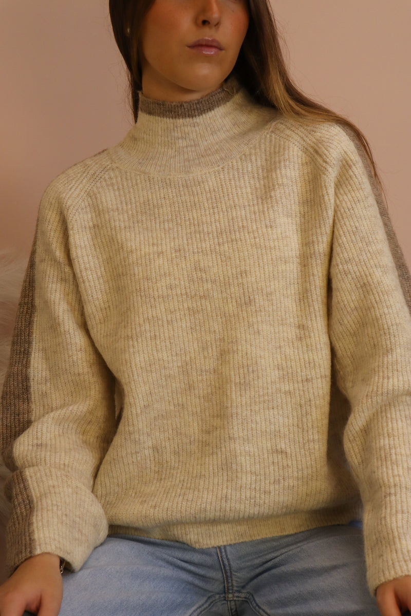 Cassie Beige Sweater