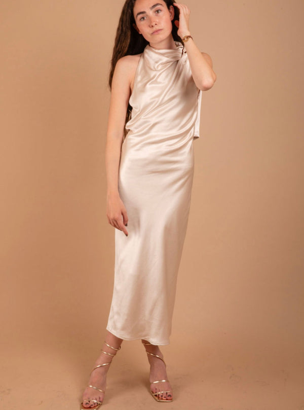 Celine White Dress