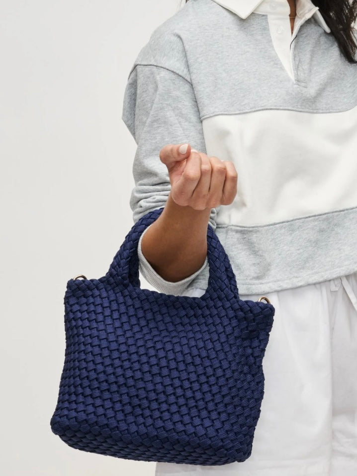 Mattea Small Navy/ Sustainable
