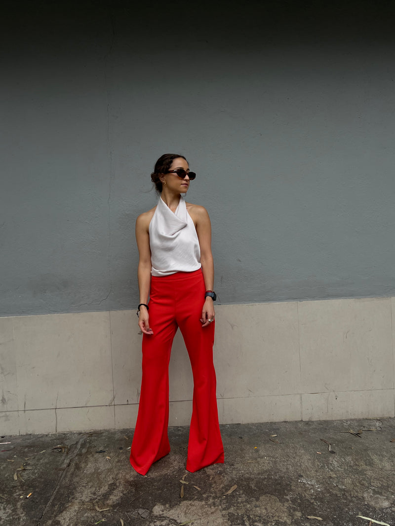 Caroline Red Pants