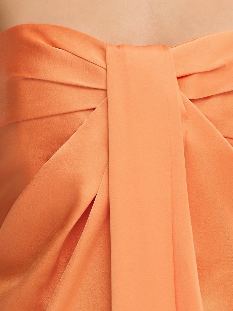Alyssa Strapless Dress Mango
