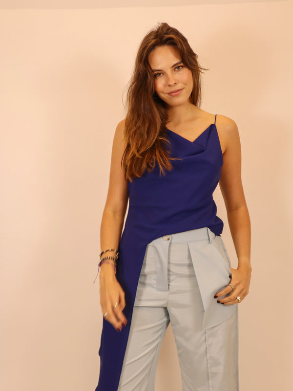 Caro Blue Top