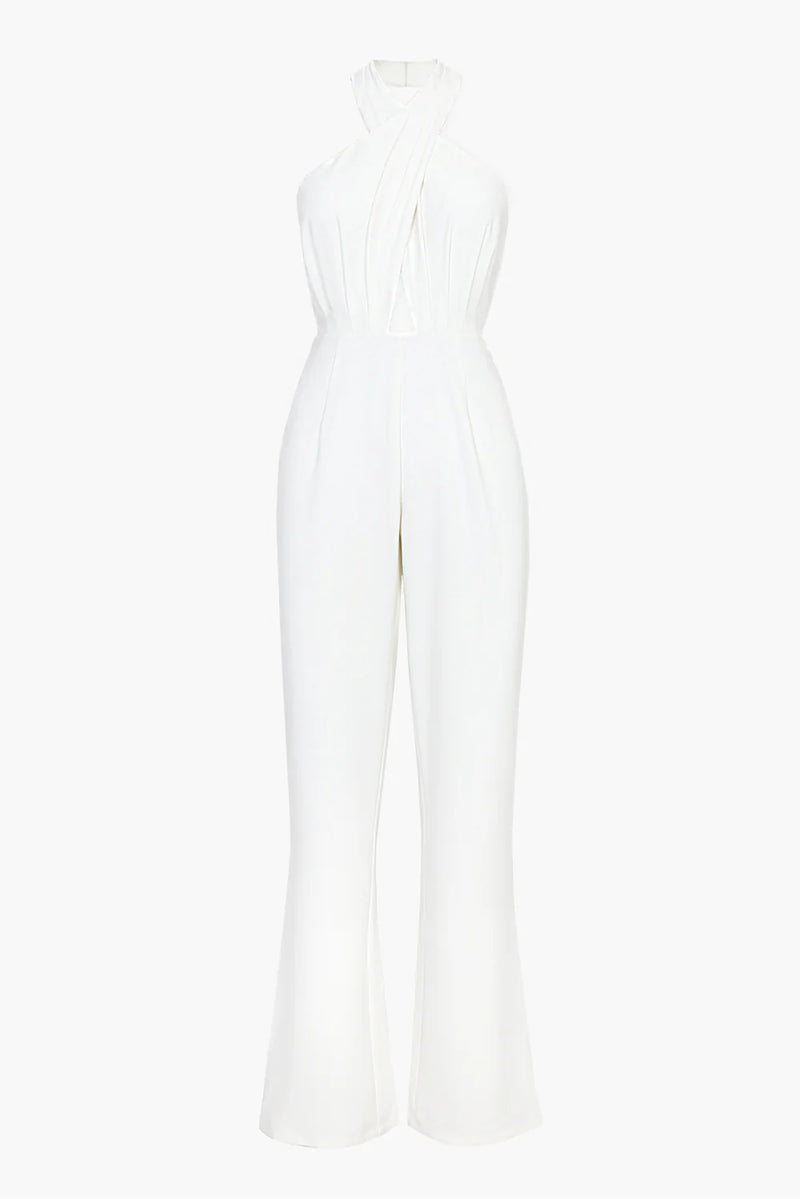 Aromi White Jumpsuit