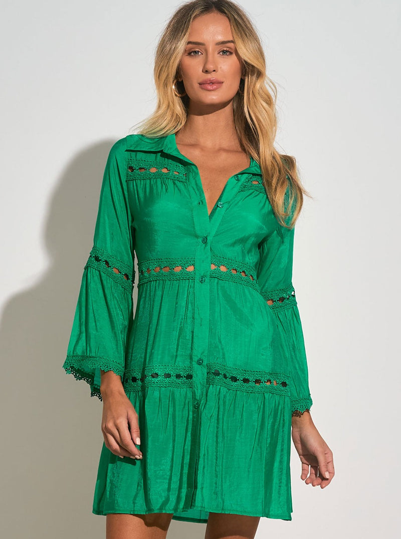 Hawai Green Dress