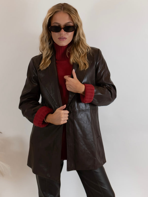 Vianna Vegan Leather Jacket