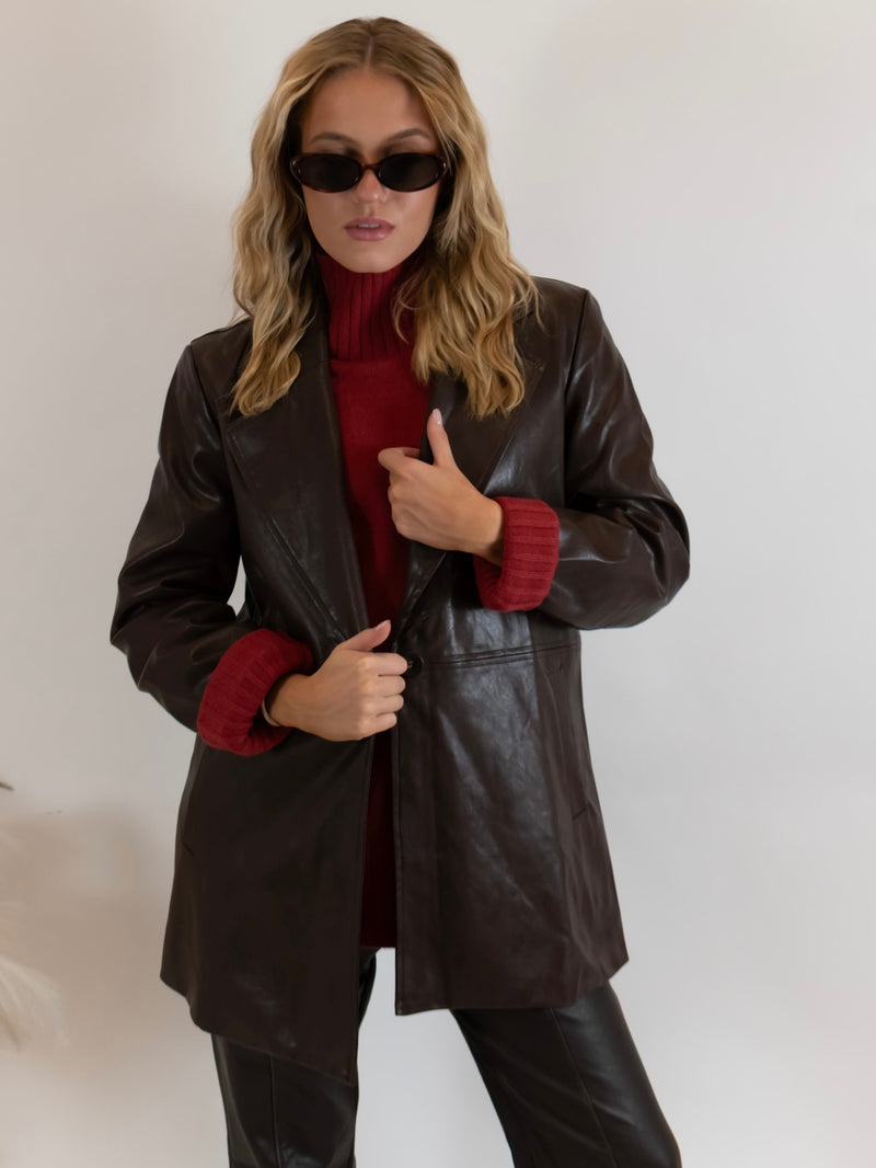 Vianna Vegan Leather Jacket