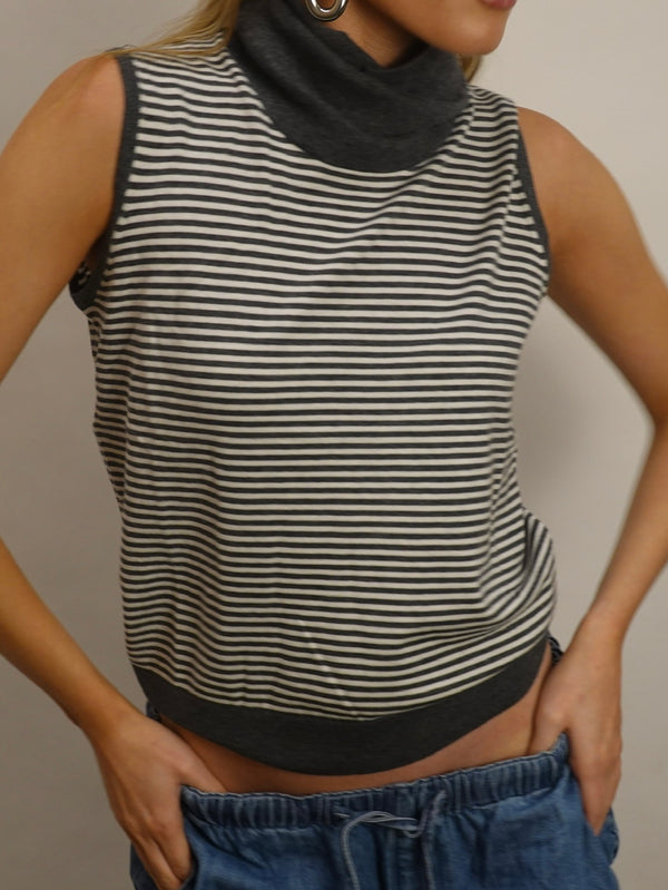 Clare Grey Vest
