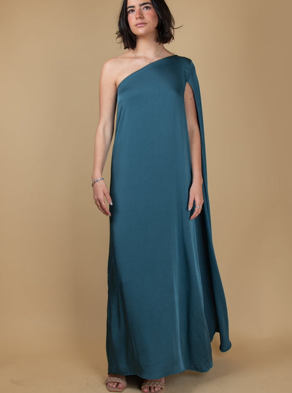 Poly Green Dress