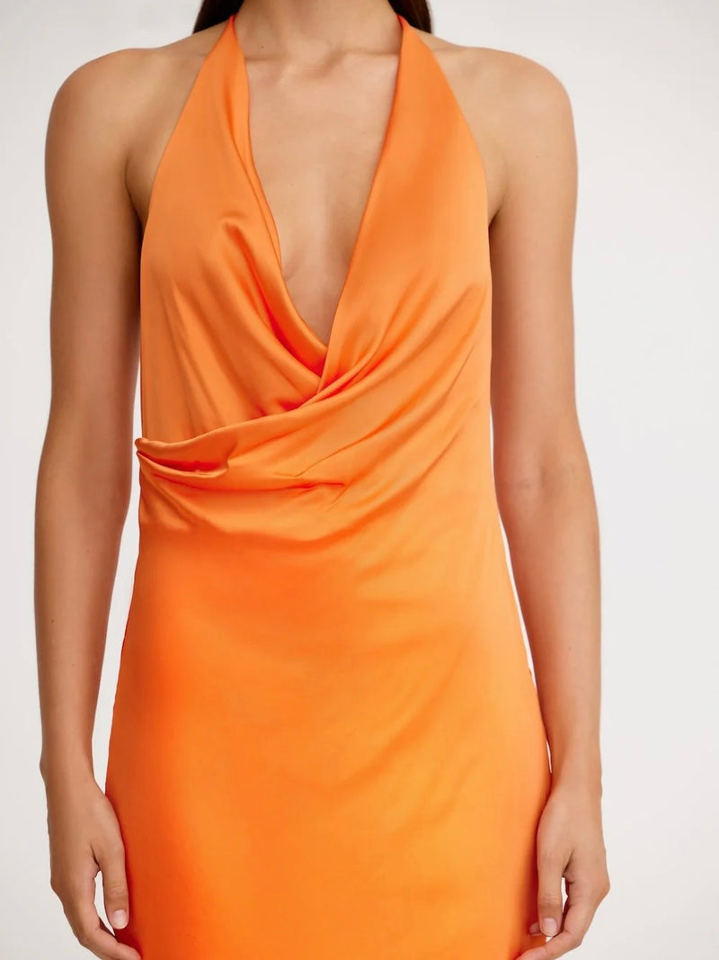Elaina Wrap Midi Dress