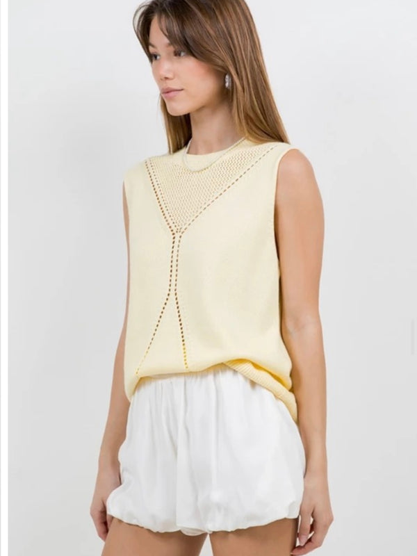 Nikole Yellow Top