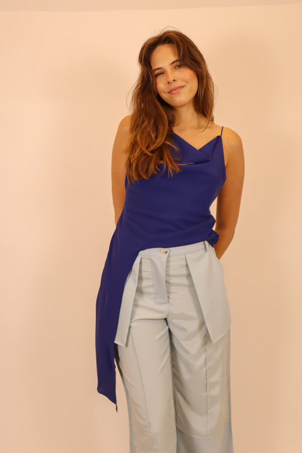 Caro Blue Top