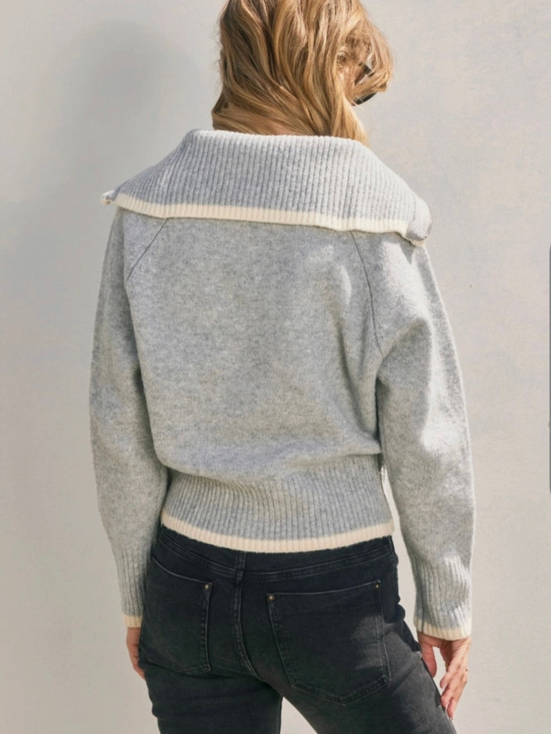 Carolina Grey Sweater
