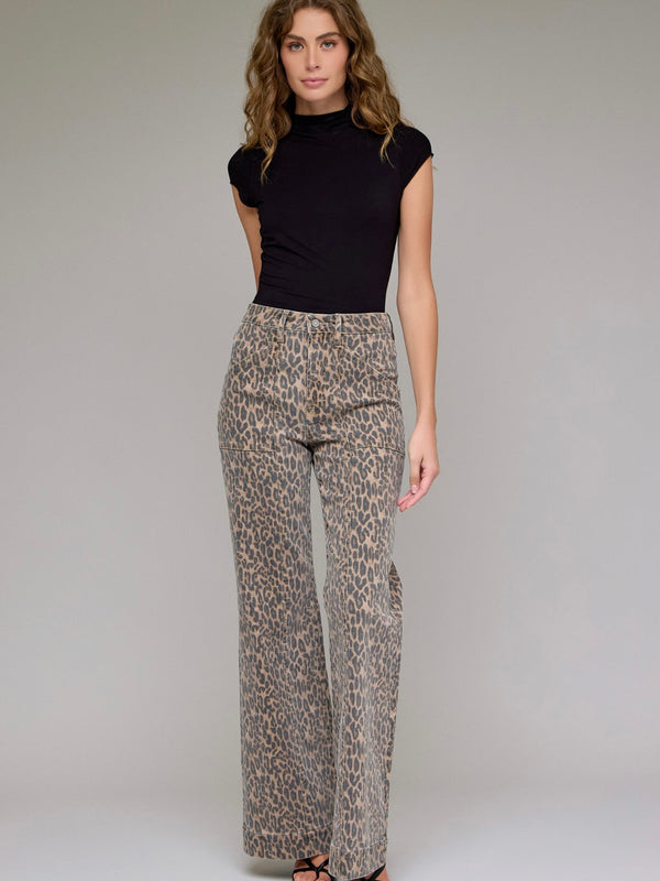 Alba Cheetah Jeans