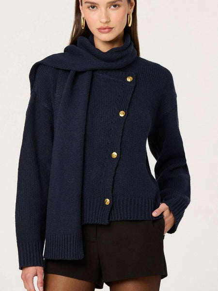 Jackeline Navy Cardigan