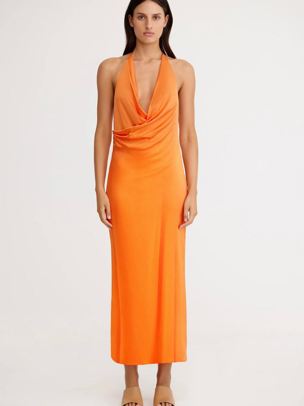 Elaina Wrap Midi Dress