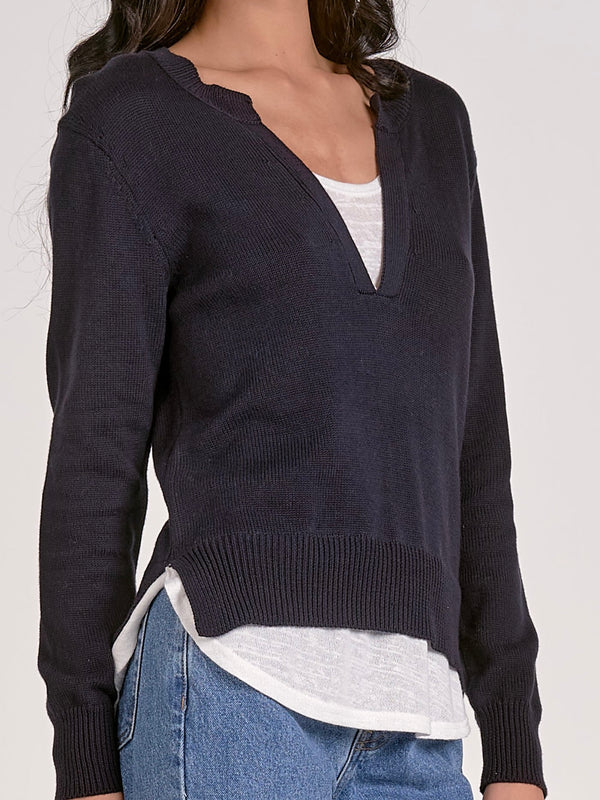 Amira Blue Sweater