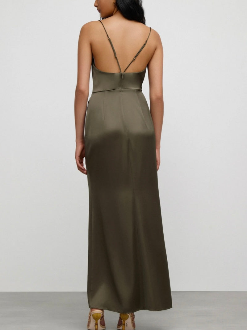 Aria Olive Dress