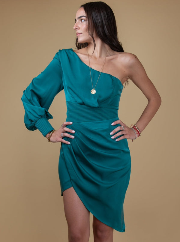 Tomasa Green Dress