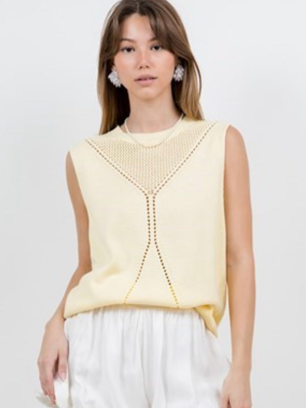 Nikole Yellow Top
