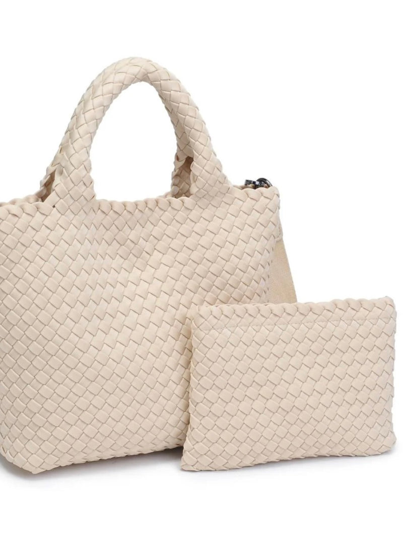 Mattea Small Cream Bag
