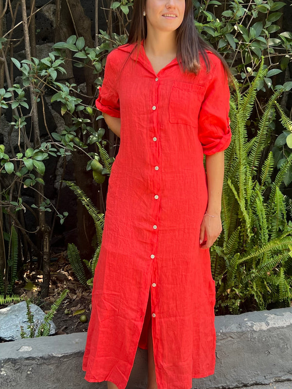 Aldara Red Dress