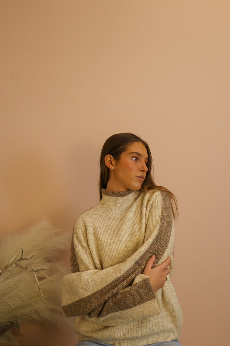 Cassie Beige Sweater