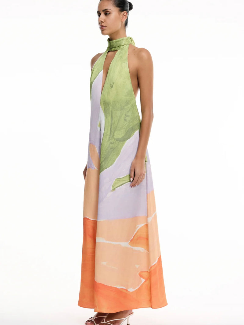 by malina wiki maxi dress Fuchsia Wiki Maxi Dress