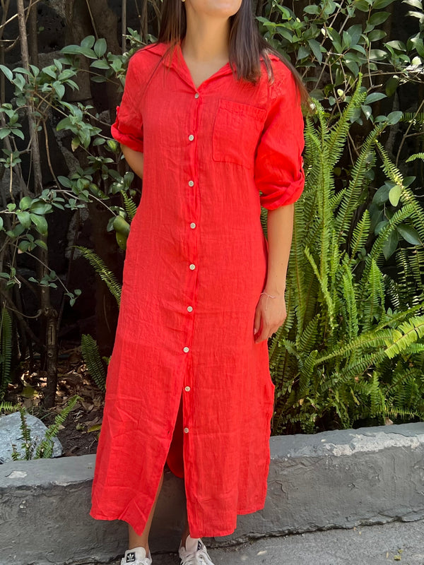 Aldara Red Dress