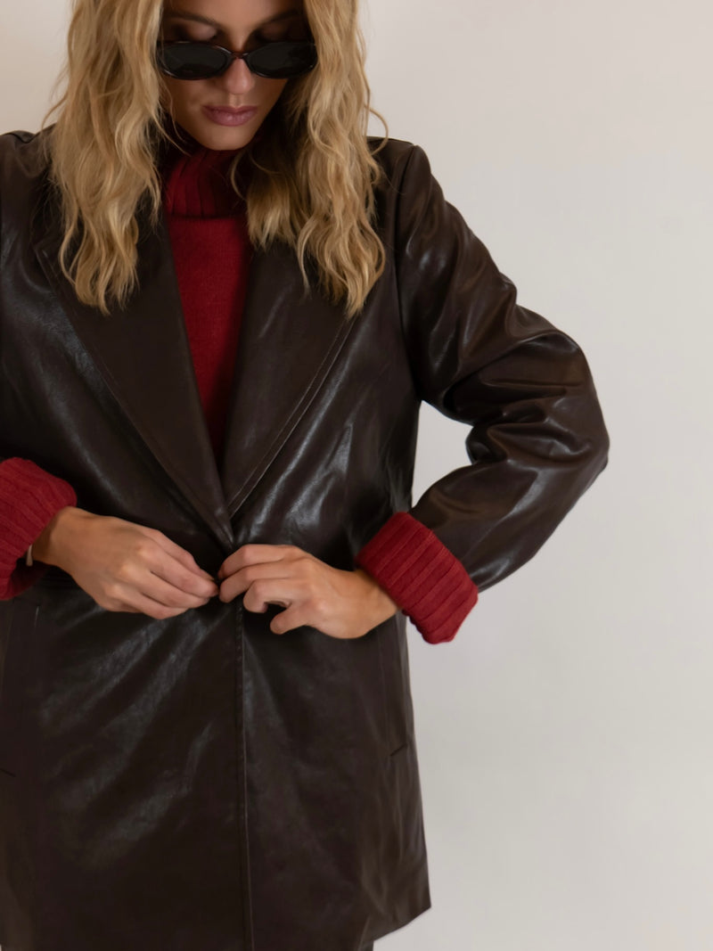 Vianna Vegan Leather Jacket
