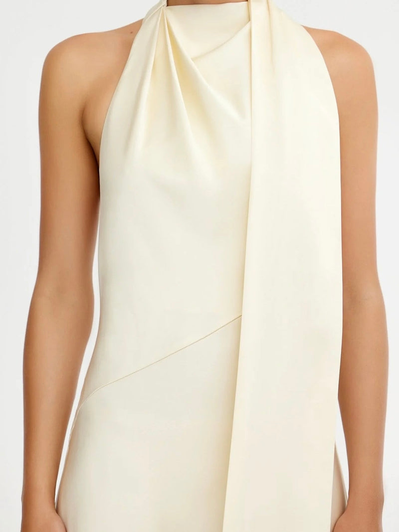 Adriana Halter Gown Pearl
