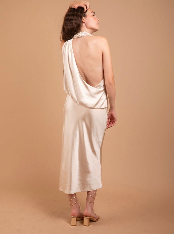 Celine White Dress