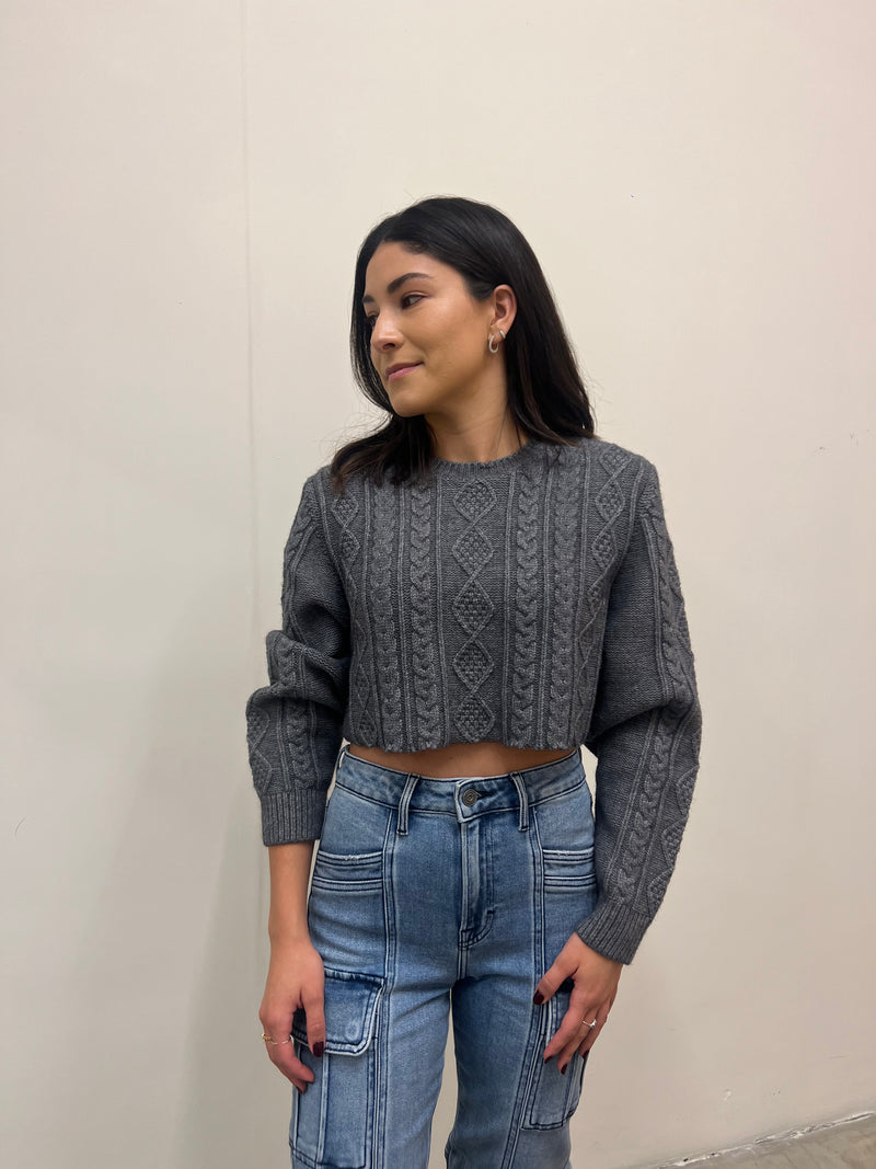Pablo Grey Sweater