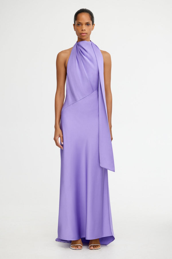 Adriana Halter Lilac Dress