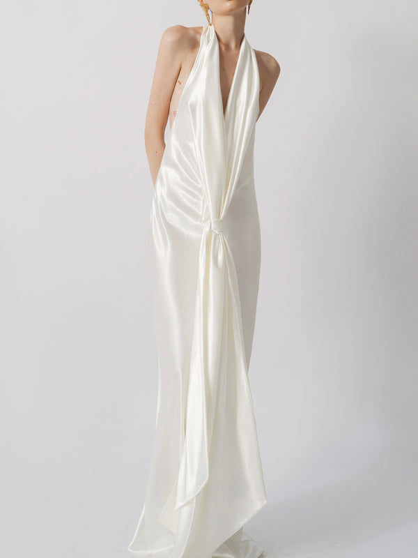 Long Curtain Dress