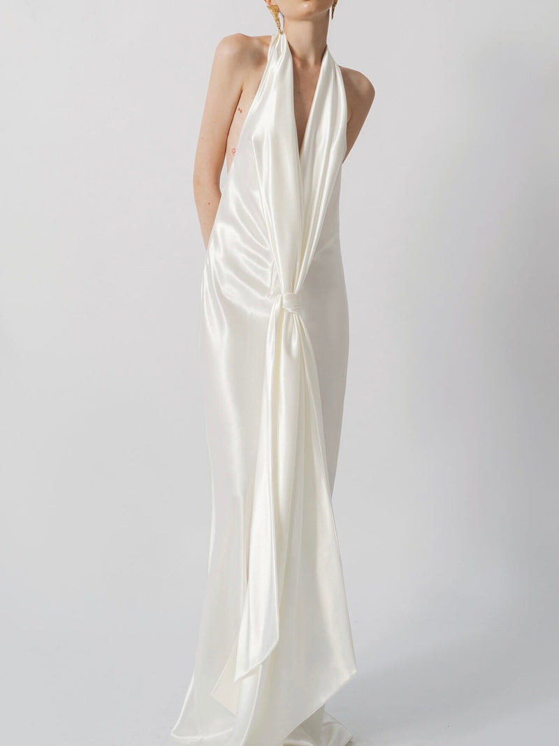 Long Curtain Dress