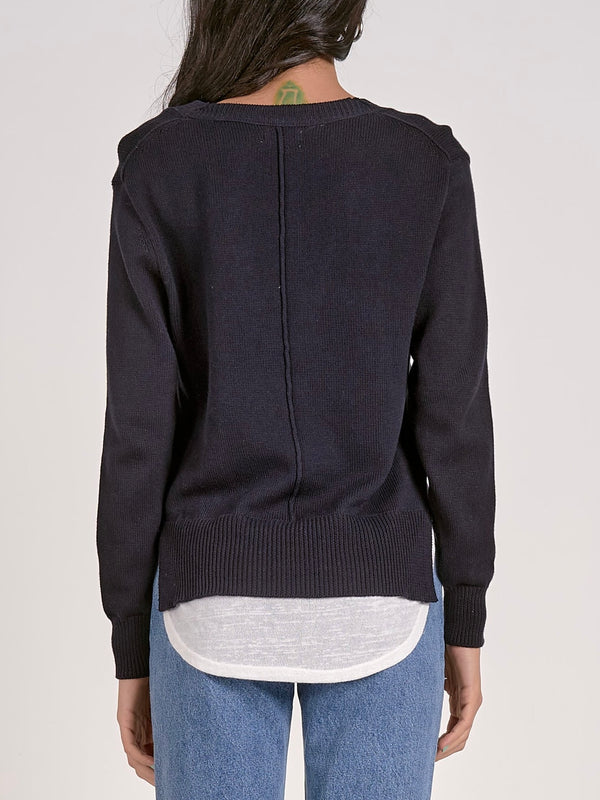 Amira Blue Sweater