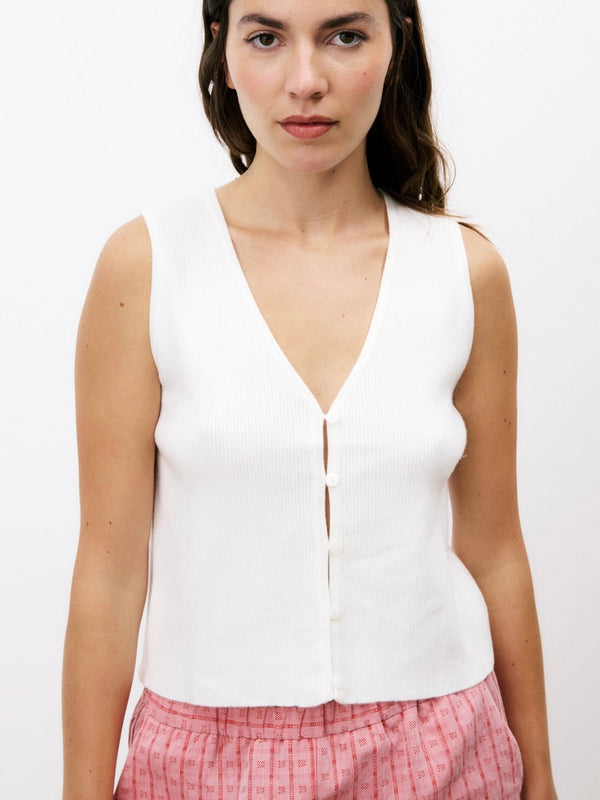 Maurane White Top