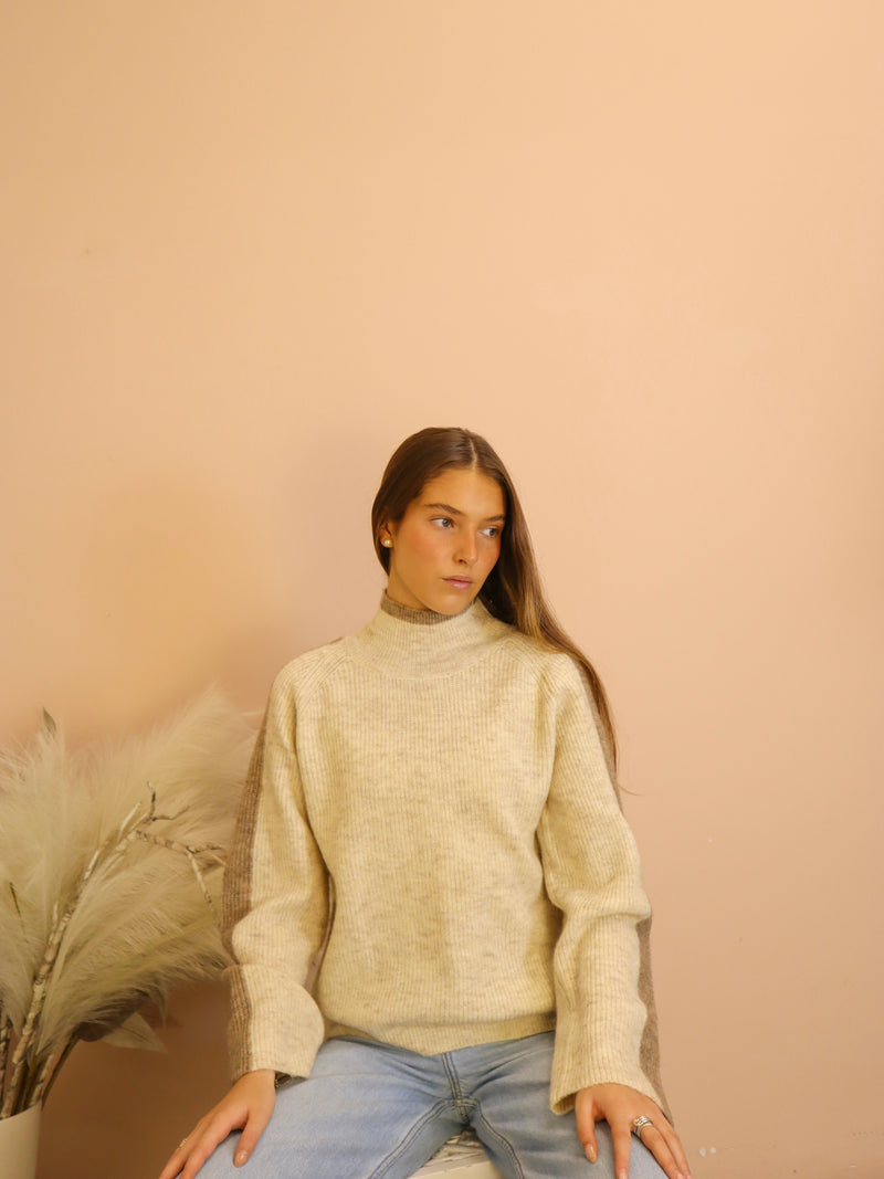 Cassie Beige Sweater