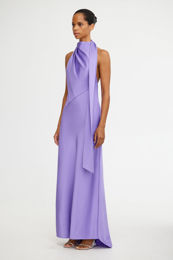 Adriana Halter Lilac Dress